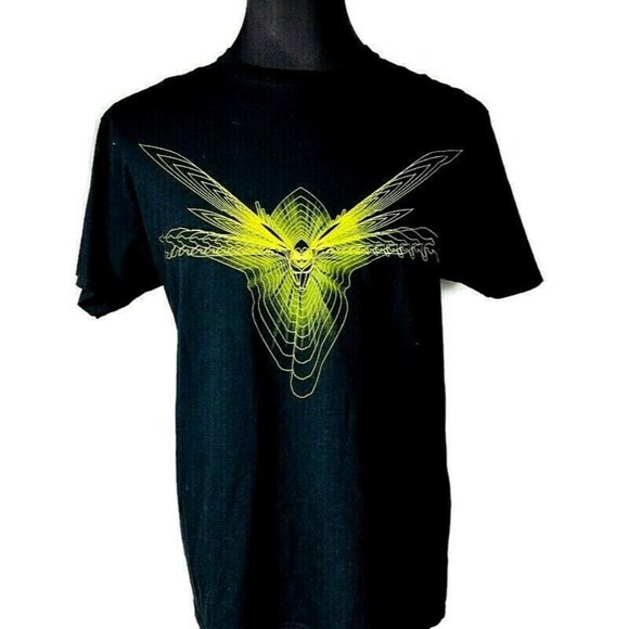 Lootwear Marvel men's T-shirts The Wasp Black & Yellow size L - Picture 1 of 7